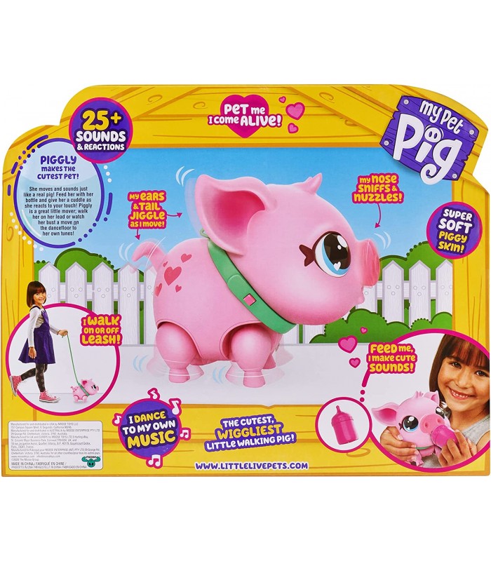 PELUCHE LITTLE LIVE  MASCOTA INTERACTIVA CERDITO