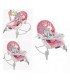 Silla Mecedora Bouncer Baby Cam Táctil Mesa Comer Rosa