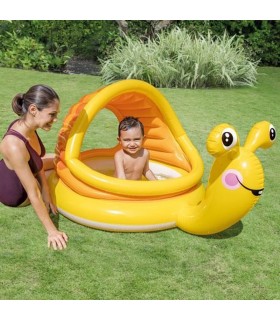 Intex - Piscina Inflable modelo oruga con base inflable
