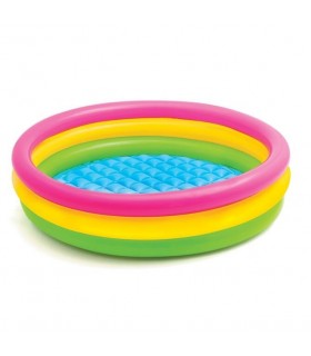 Intex - Piscina Inflable multicolor con base inflable