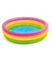 Intex - Piscina Inflable multicolor con base inflable