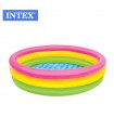 Intex - Piscina Inflable multicolor con base inflable 114X25 CM