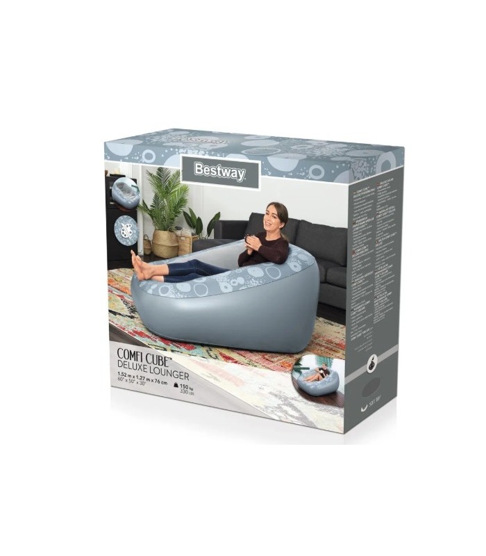 Sillon Inflable Puff Sofa Colchon Bestway
