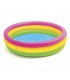 Intex  - Piscina inflable 86x25 cm, 3 aros con base inflable Multicolor
