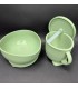Set De Alimentación Para Bebe 6 Piezas, Platos De Silicona