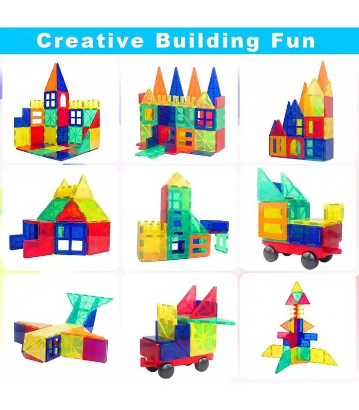Bloques magnéticos de construcción 100 pcs