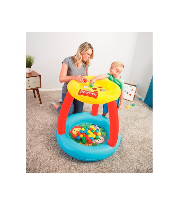 Sillon Inflable Puff Infantil Bestway 72 cm Animalitos Multicolor