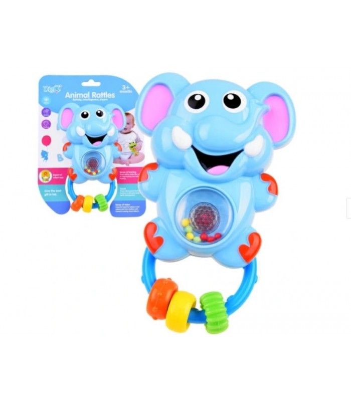 Sonajero para bebé pequeño elefante