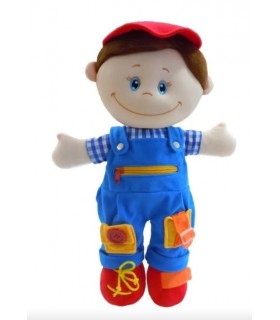 Muñeco Didáctico Para Vestir Lalo Estimulación