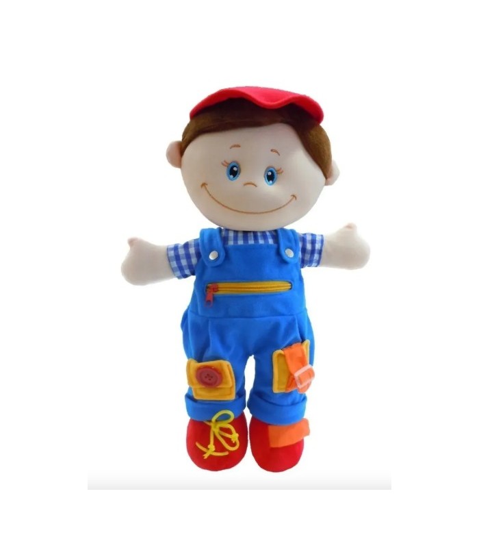 Muñeco Didáctico Para Vestir Lalo Estimulación