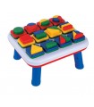 MESA DE ACTIVIDADES Y APRENDIZAJE DE FORMAS Y COLORES