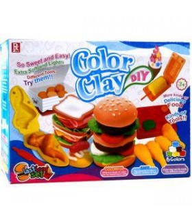 Almuerzo gourmet con plastilina