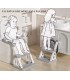 Asiento De Entrenamiento Para Niños con Escalera