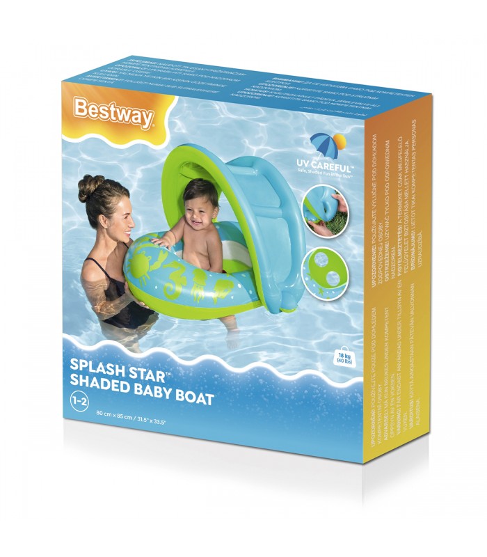Flotador inflable de piscina para bebes - BESTWAY