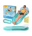 COLCHONETA HINCHABLE PARA PISCINA BESTWAY TURQUESA