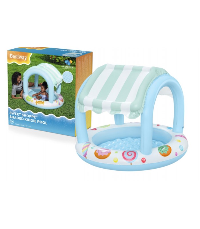 Piscina inflable para jardín con cubierta Bestway