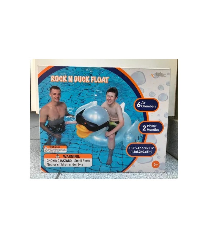 Flotador Rock N Duck Para Piscina Bestway