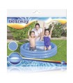 Pileta Inflable Redonda Tres Anillos AZUL