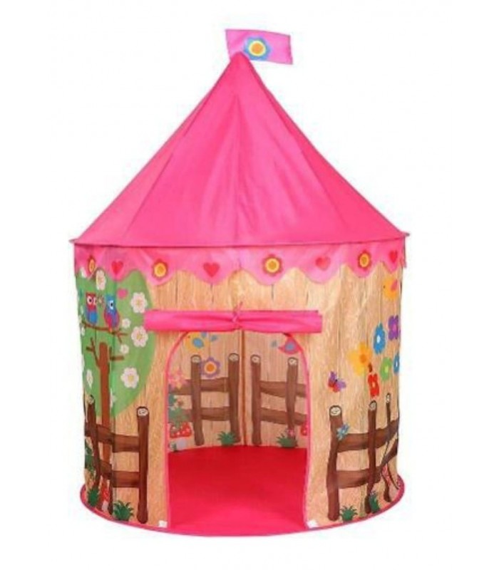 Carpa Castillo Casita Armable para  Niñas  Rosado