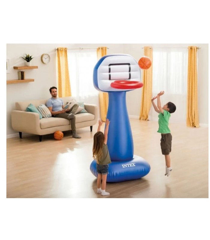 Intex - Set de Baloncesto Inflable