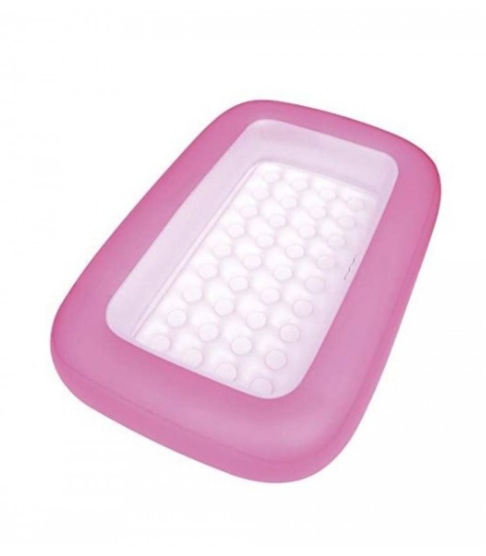 BESTWAY- PISCINA INFLABLE AQUABEB 165X104X25 CM CELESTE Y ROSADO