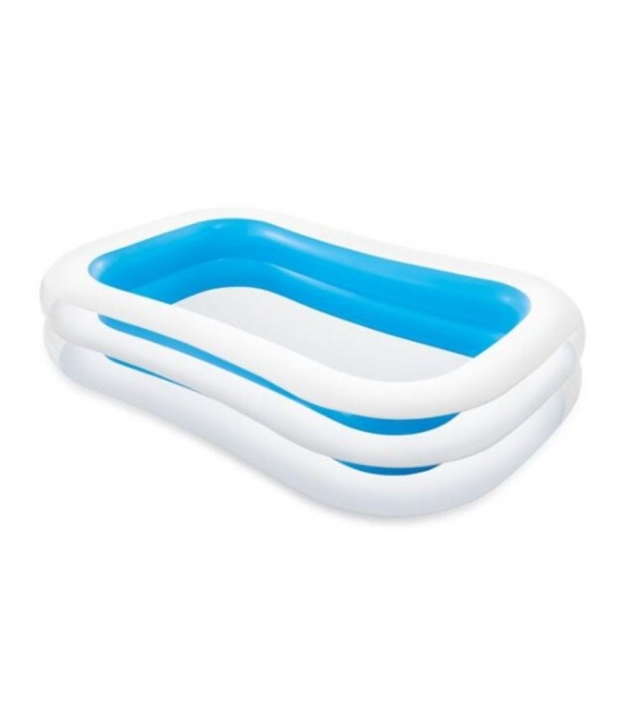 Intex- Piscina Inflable Familiar Rectangular 2.62m. x 1.75m x 56 cm