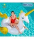 Flotador inflable montable  modelo unicornio amarillo - Bestway