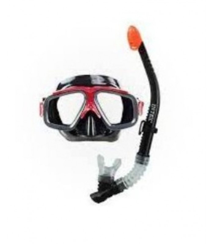 INTEX 55949 - Snorkel - Set de buceo Máscara y tubo 8-13 Años