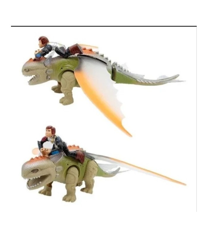 Dinosaurio Chimuelo Luz, Sonido y Movimiento