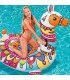 Flotador inflable montable  modelo Alpaca multicolor - BESTWAY