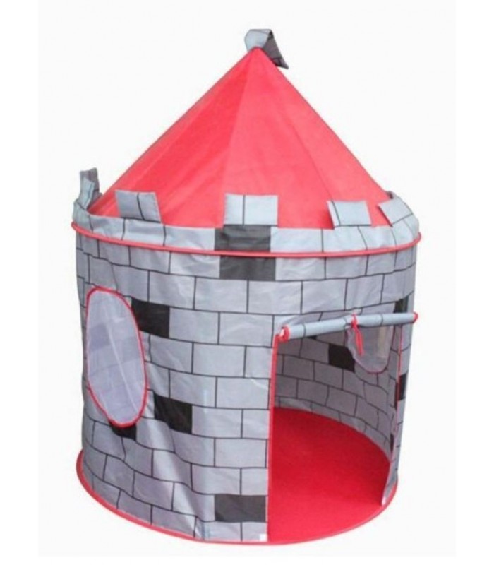 Carpa Castillo Casita Armable para Niños y Niñas Rojo