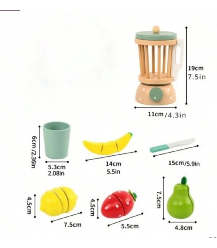 Licuadora de Madera Infantil