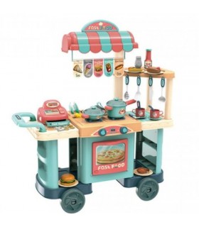 CARRITO DE COMIDA RÁPIDA JUGUETE  90.5cm Alt