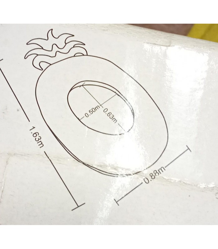 Flotador inflable PIÑA