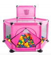 Corral Bebes Infantil Juego - ROSADO
