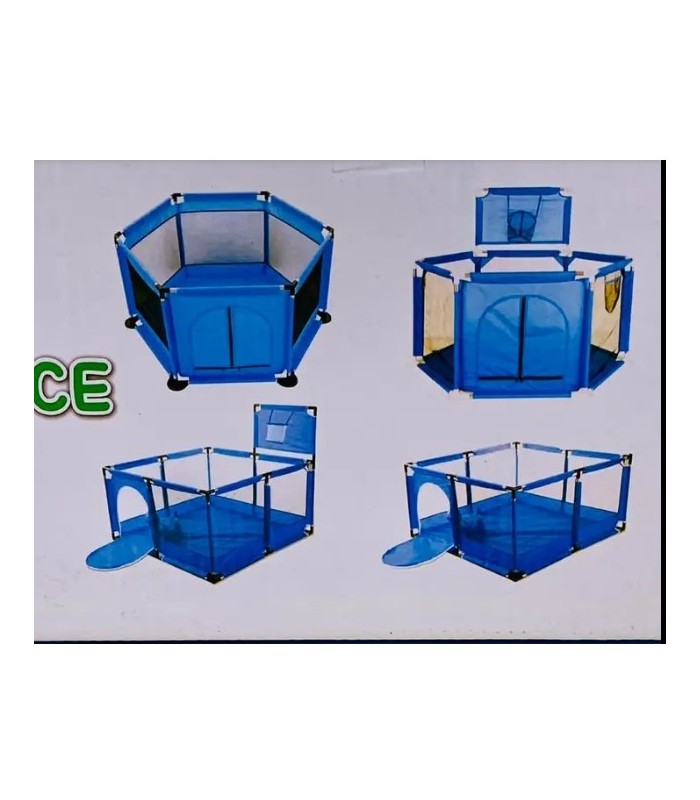 Corral Bebes Infantil Juego - AZUL
