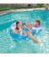 Flotador de piscina con doble anillo celeste - BESTWAY