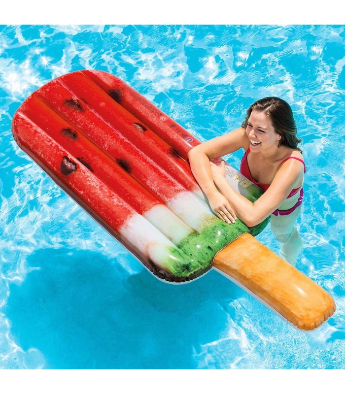 Flotador inflable didáctico modelo Paleta de helado Sandia - Intex