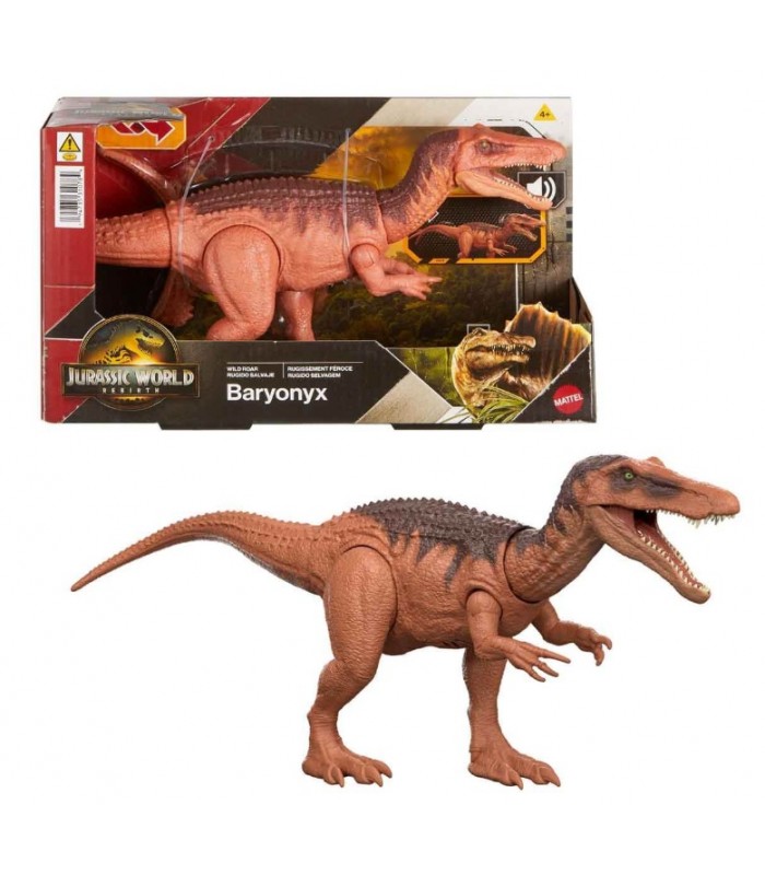 Figura de dinosaurio rugiente