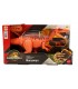 Figura de dinosaurio rugiente