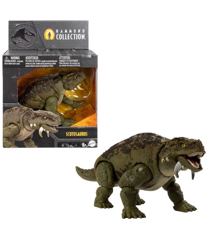 Figura de acción de dinosaurio Scutosaurus
