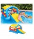 Isla inflable Intex con tobogán y flotadores para piscinas o jardines