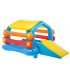 Isla inflable Intex con tobogán y flotadores para piscinas o jardines