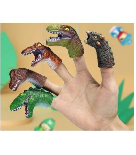 Títeres Para Dedos Modelo DINOSAURIOS