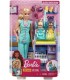 Barbie Set De Pediatra Rubia Con Gemelos