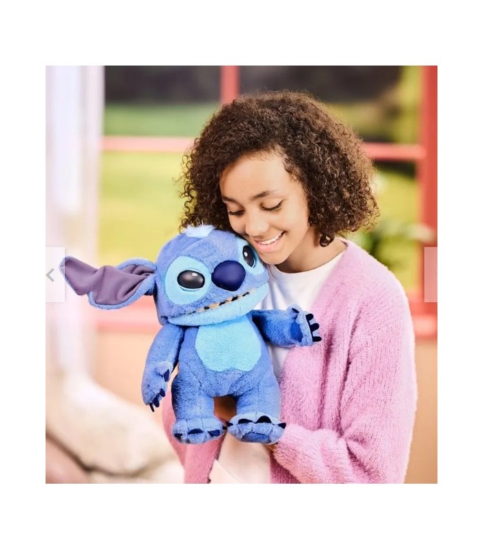Peluche Disney Stitch 45 cm Animatronico +100 Reacciones