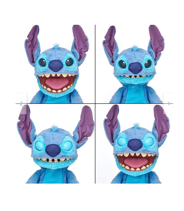 Peluche Disney Stitch 45 cm Animatronico +100 Reacciones