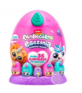 Sorpresa Manía de Rainbocorns Eggzania + de 35 sorpresas