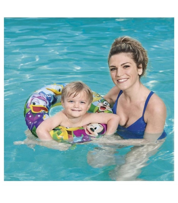Flotador redondo Multicolor con Válvula Inflado Fácil - Bestway