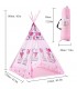 Carpa para niñas tipi de corazones - Rosado